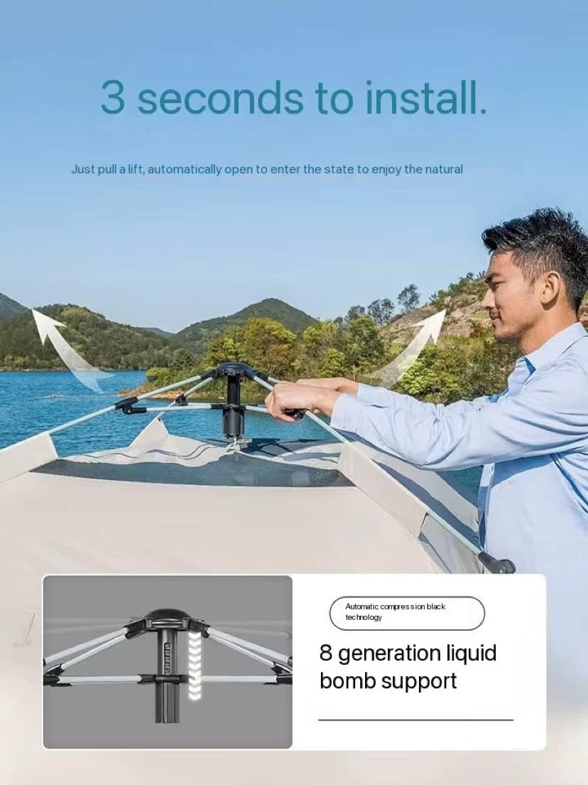 テント アウトドア ポータブル 折りたたみ 防雨 厚手 キャンプ